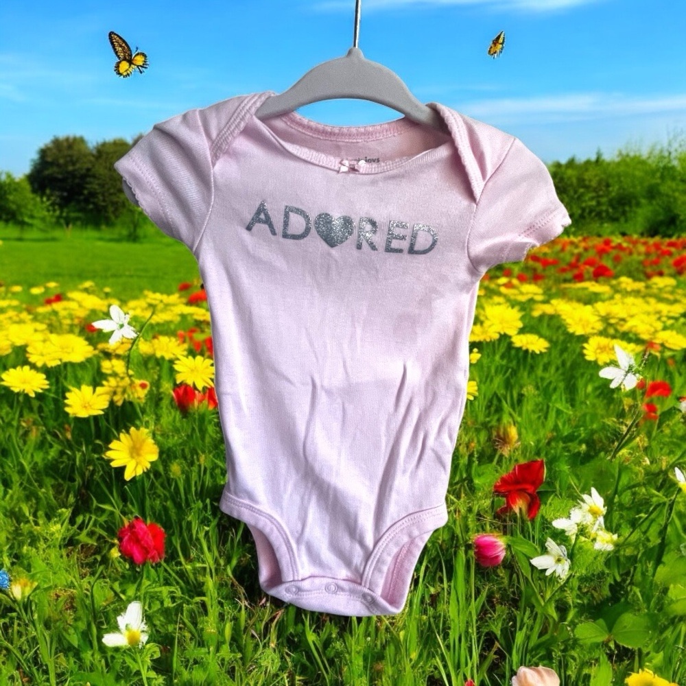 Pink Bodysuit Soft Cotton Comfort